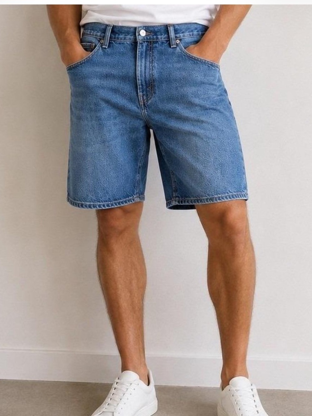 Levi’s Straight Fit Denim Shorts Jorts. Size 36.